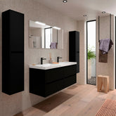 Mueble de baño NOJA 140 cm - 4 CAJONES - LAVABO - BañoClick